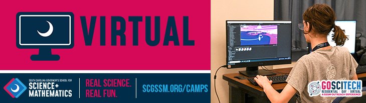GoSciTech Virtual Camp | Governor's School for Science & Mathematics