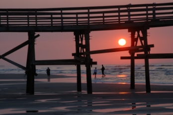 Sunset at Myrtle Beach, South Carolina