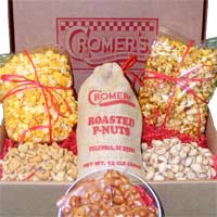 Cromer's Peanut and Popcorn Tins