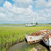 Folly Beach Shrimp Trawler