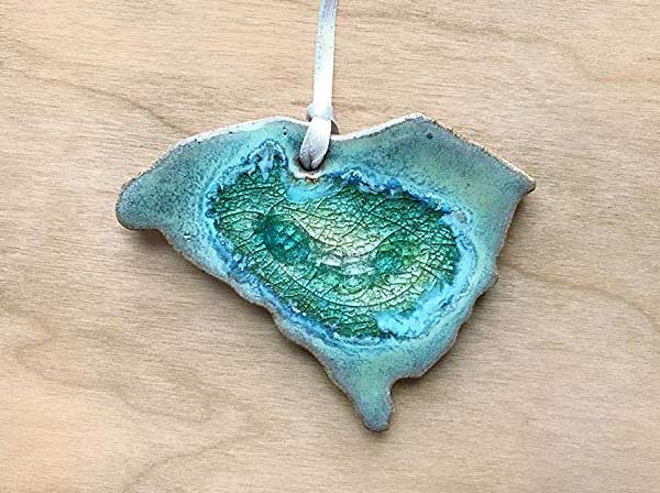 South Carolina Christmas Ornament