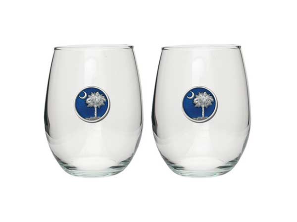South Carolina Wine Glasses