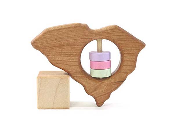 South Carolina Baby Rattle