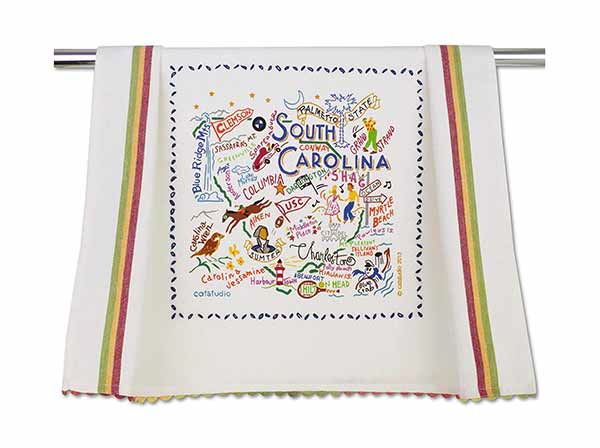 Decorative South Carolina Towel