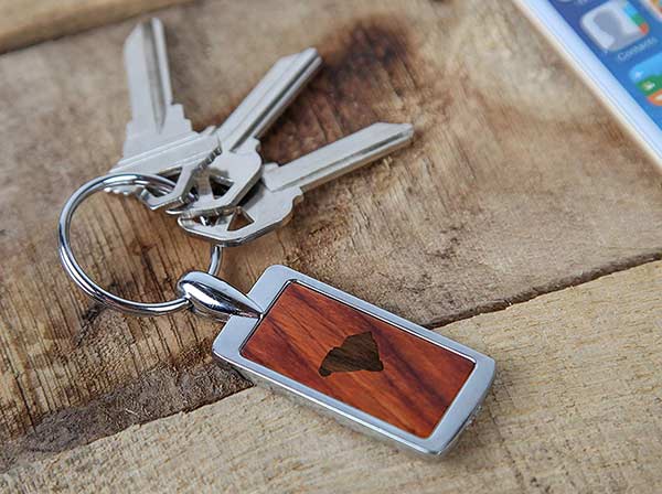 South Carolina Rosewood Keychain