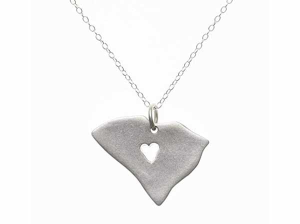 Your Heart is in South Carolina Necklace