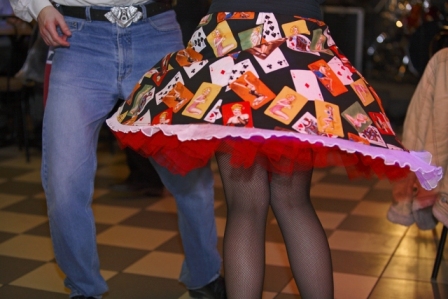 Couple Square Dancing