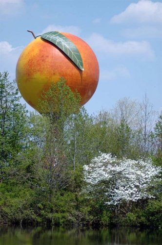 The Gaffney Peachoid