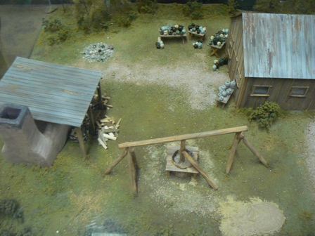Diorama of the Pottersville Production Site